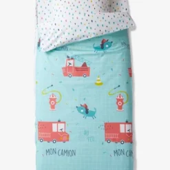 Parure Caradou "facile à Border", Sans Couette PIN PON PIN Bleu - Vertbaudet