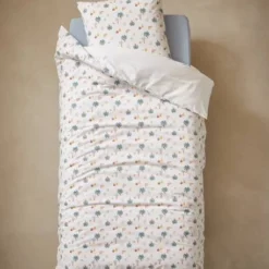 Parure Enfant JURASSIC CAMP Oeko-Tex® Blanc Imprimé - Vertbaudet -Vertbaudet shop parure enfant jurassic camp oeko tex 2