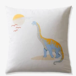Parure Enfant JURASSIC CAMP Oeko-Tex® Blanc Imprimé - Vertbaudet -Vertbaudet shop parure enfant jurassic camp oeko tex 3
