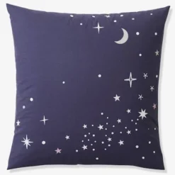 Parure Housse De Couette + Taie D'oreiller Avec Détails Phosphorescents MISS CONSTELLATION Marine / Parme - Vertbaudet 9 Parure Housse De Couette + Taie D'oreiller Avec Détails Phosphorescents MISS CONSTELLATION Marine / Parme - Vertbaudet -Vertbaudet shop parure housse de couette taie doreiller avec details phosphorescents miss constellation 3