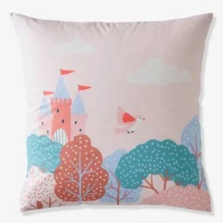 Parure Housse De Couette + Taie D'oreiller Enfant ABC PRINCESSE Mauve - Vertbaudet -Vertbaudet shop parure housse de couette taie doreiller enfant abc princesse 2