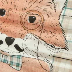 Parure Housse De Couette + Taie D'oreiller Enfant DANDY FOX Beige - Vertbaudet -Vertbaudet shop parure housse de couette taie doreiller enfant dandy fox 4