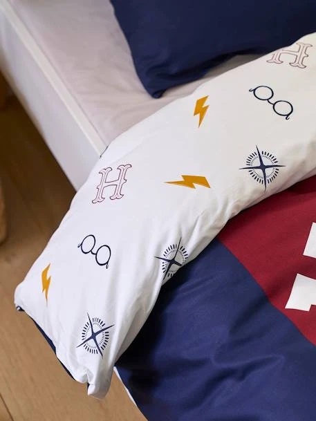 Parure Housse De Couette + Taie D'oreiller Enfant Harry Potter® Bleu Fonce Imprime - Harry Potter 4 Parure Housse De Couette + Taie D'oreiller Enfant Harry Potter® Bleu Fonce Imprime - Harry Potter – Image 4