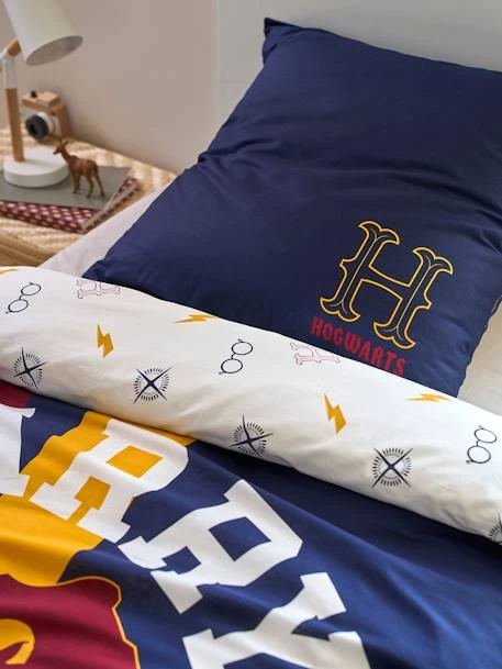 Parure Housse De Couette + Taie D'oreiller Enfant Harry Potter® Bleu Fonce Imprime - Harry Potter 5 Parure Housse De Couette + Taie D'oreiller Enfant Harry Potter® Bleu Fonce Imprime - Harry Potter – Image 5