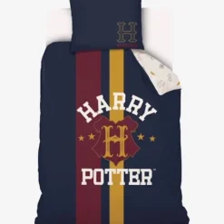 Parure Housse De Couette + Taie D'oreiller Enfant Harry Potter® Bleu Fonce Imprime - Harry Potter 11 Parure Housse De Couette + Taie D'oreiller Enfant Harry Potter® Bleu Fonce Imprime - Harry Potter -Vertbaudet shop parure housse de couette taie doreiller enfant harry potter 5