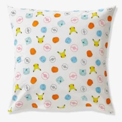 Alternative view of Parure Housse De Couette + Taie D'oreiller Enfant Pokemon® Blanc Aop - Pokemon