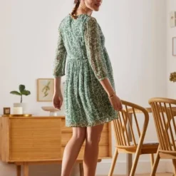 Robe En Crêpe Imprimé Grossesse Et Allaitement Kaki Aop - Vertbaudet 9 Robe En Crêpe Imprimé Grossesse Et Allaitement Kaki Aop - Vertbaudet -Vertbaudet shop robe en crepe imprime grossesse et allaitement 3