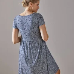 Robe Fluide évolutive Grossesse Et D'allaitement Terracotta - Vertbaudet -Vertbaudet shop robe fluide evolutive grossesse et dallaitement 3