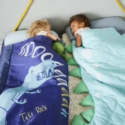 Sac De Couchage Readybed® Avec Matelas Intégré DINO RAMA Bleu Foncé - Vertbaudet -Vertbaudet shop sac de couchage readybed avec matelas integre dino rama 3