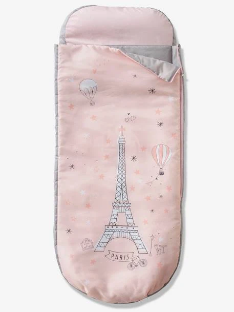 Sac De Couchage Readybed® Avec Matelas Intégré PARIS FEERIE Rose - Vertbaudet 1 Sac De Couchage Readybed® Avec Matelas Intégré PARIS FEERIE Rose - Vertbaudet
