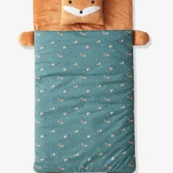 Sac De Couchage Renard Vert Grisé Imprimé - Vertbaudet