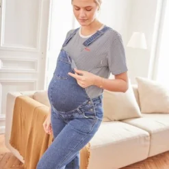 Salopette En Jean Coupe Mom Grossesse Et Allaitement Denim Brut - Vertbaudet 9 Salopette En Jean Coupe Mom Grossesse Et Allaitement Denim Brut - Vertbaudet -Vertbaudet shop salopette en jean coupe mom grossesse et allaitement 3