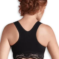 Soutien-gorge Cache-coeur De Grossesse Et D'allaitement En Coton Bio CARRIWELL Noir - Carriwell -Vertbaudet shop soutien gorge cache coeur de grossesse et dallaitement en coton bio carriwell 2