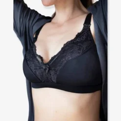 Soutien-gorge D'allaitement Finition Dentelle CARRIWELL Noir - Carriwell -Vertbaudet shop soutien gorge dallaitement finition dentelle carriwell 2