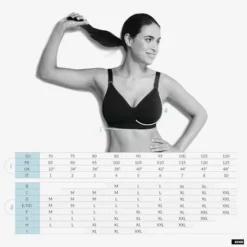 Soutien-gorge Rembourré Grossesse Et Allaitement Sans Coutures Carri-gel® CARRIWELL Noir - Carriwell -Vertbaudet shop soutien gorge rembourre grossesse et allaitement sans coutures carri gel carriwell 4