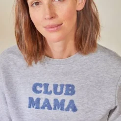 Sweat Molleton à Message Grossesse Et Allaitement Gris Chiné - Vertbaudet -Vertbaudet shop sweat molleton a message grossesse et allaitement 10