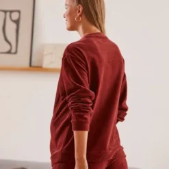 Sweat Velours Côtelé Grossesse Et Allaitement Rouille - Vertbaudet 9 Sweat Velours Côtelé Grossesse Et Allaitement Rouille - Vertbaudet -Vertbaudet shop sweat velours cotele grossesse et allaitement 3