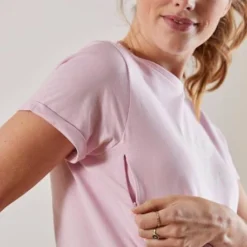 T-shirt à Message Grossesse Et Allaitement En Coton Bio Parme - Vertbaudet -Vertbaudet shop t shirt a message grossesse et allaitement en coton bio 5